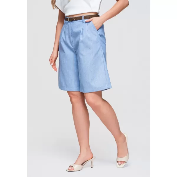  Damen-Shorts OMBRE OW-ST-E0016 BLAU 