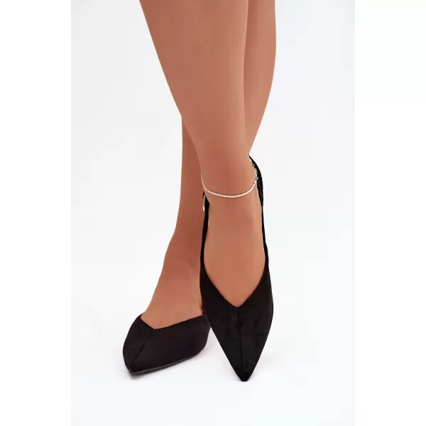  Ballerinas für Damen BOTO JH598/9755 SCHWARZ 