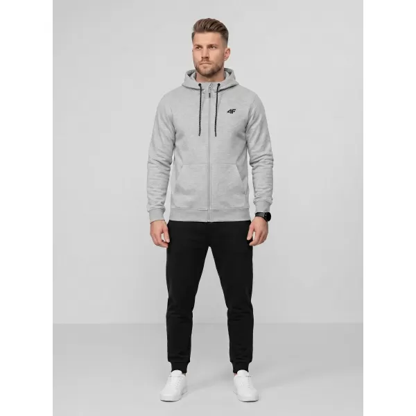  Herren-Sweatshirt 4F WMM00TSWSM2550 KALTE HELLGRAUE MELANGE 