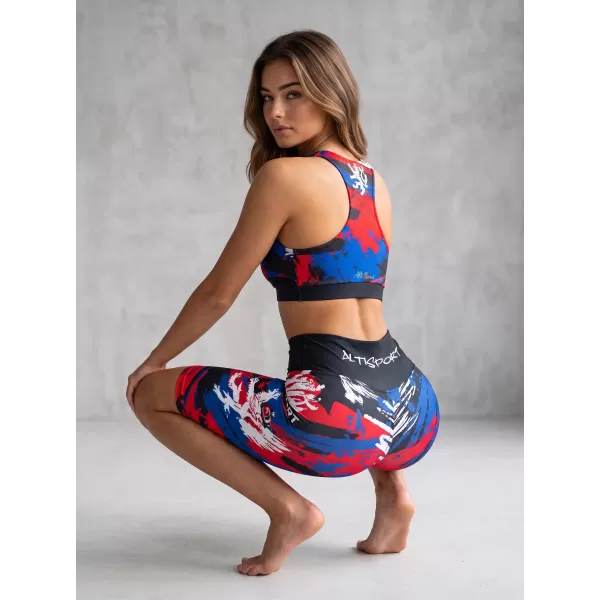 Damen Premium-Funktionsleggings oberhalb des Knies (neue Größen) ALTISPORT VOJ/ALW036LEG06 TSCHECHISCH 