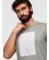 Herren-T-Shirt OMBRE OM-TSPT-0259 GRAU