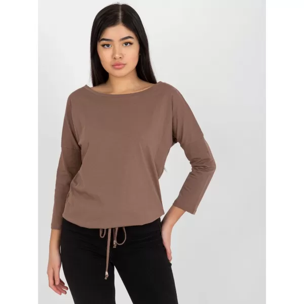  Damenbluse BASIC FEEL GOOD RV-BZ-4691.26 BRAUN 