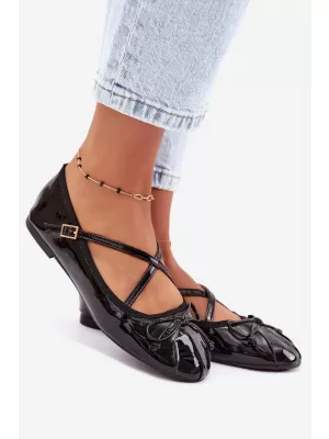 Ballerinas für Damen BOTO 6625-1 SCHWARZ