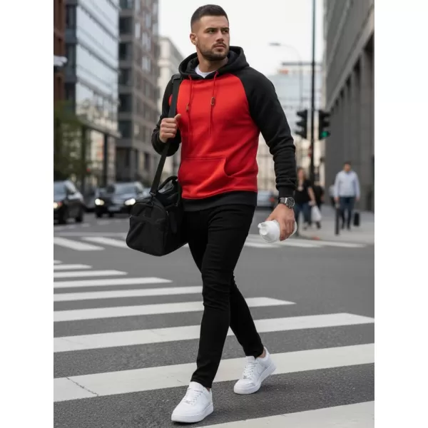  Herren-Sweatshirt DSTREET BX5491 ROT 