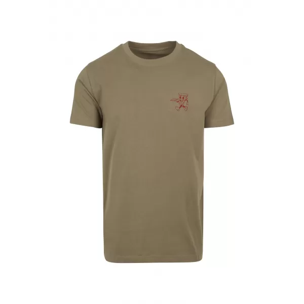  Herren-T-Shirt URBAN CLASSICS TB9016-00176 OLIVE 