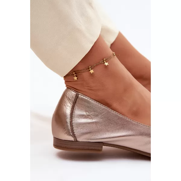  Ballerinas für Damen MACIEJKA P7541-32/00-1 GOLD 