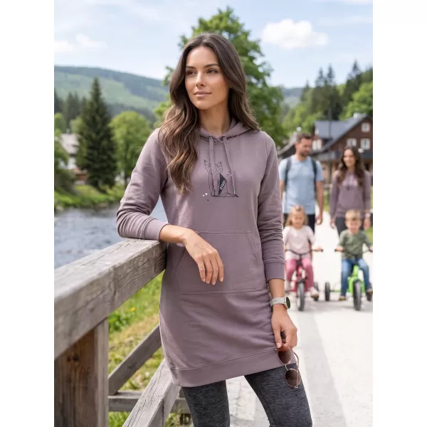  Erweitertes Damen-Sweatshirt ALTISPORT ALW091419 STAHLGRAU 