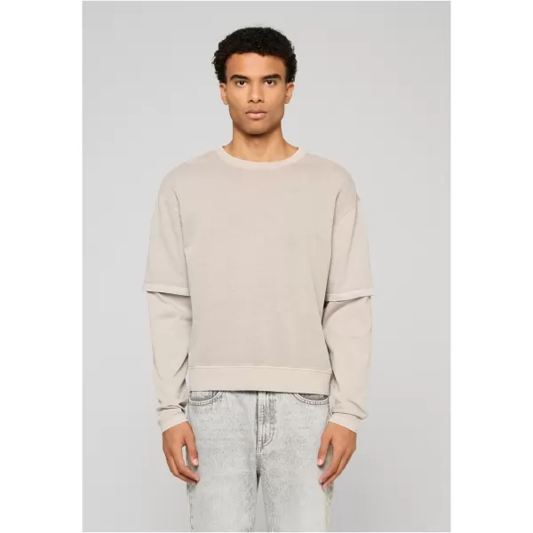  Herren-T-Shirt URBAN CLASSICS TB8410-01325 WOLKE 