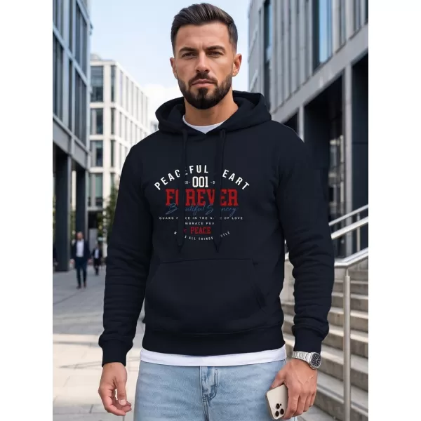  Herren-Sweatshirt DSTREET NX5150BX-25-09 DUNKELBLAU 