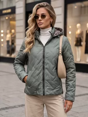 Damenjacke DSTREET TY5775 GRÜN
