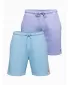 Herren-Shorts OMBRE Z129 HELLBLAU/HELLVIOLETT