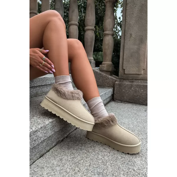  Schneemänner für Frauen BIG STAR SHOES UU274204 BEIGE 