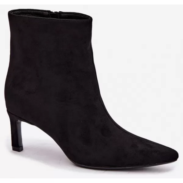  Damen-Stiefeletten BOTO NS627P SCHWARZ 