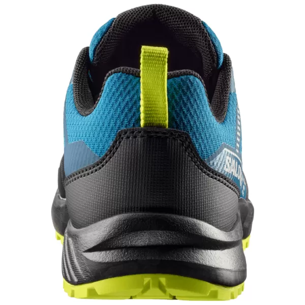  Kinderschuhe SALOMON OUTSCAPE WATERPROOF L49212500 MYKONOSBLAU/SCHWARZ/ACID LIME 