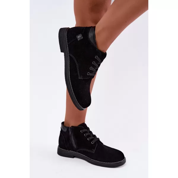  Damen-Stiefeletten EVENTO 26BT17-494 SCHWARZ 