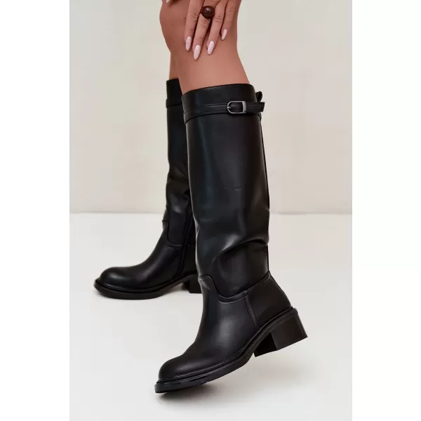  Damenstiefel BOTO C-381 SCHWARZ 