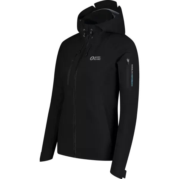  Wasserdichte Damenjacke NORDBLANC HEYDAY NBSJL8316 SCHWARZ 
