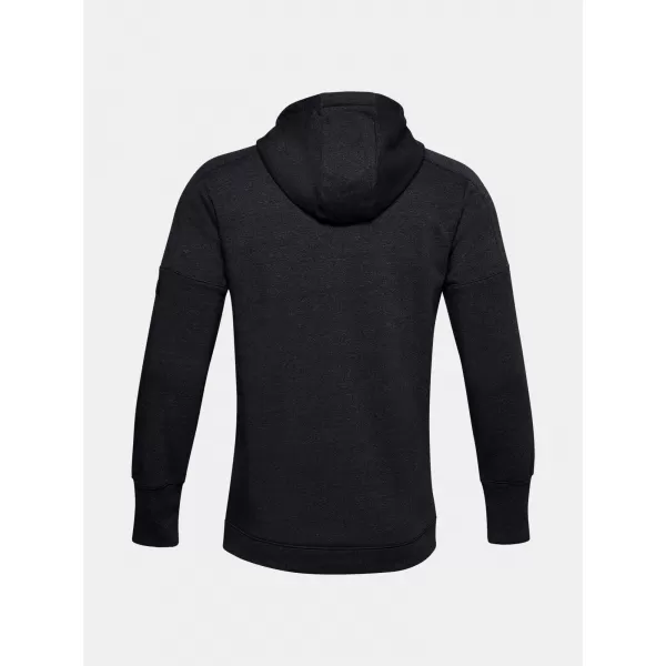 Herren-Sweatshirt UNDER ARMOUR ACCELERATE OFF-PITCH HOODIE 1356763-001 SCHWARZ 