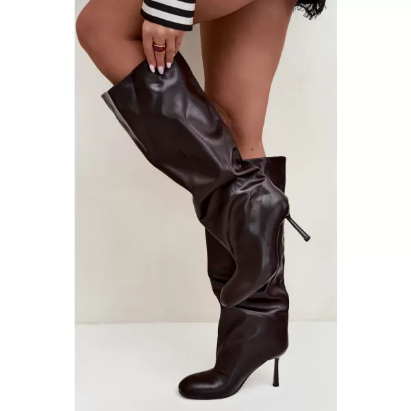  Damenstiefel BOTO C-374  DUNKELBRAUN 