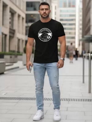 Herren-T-Shirt DSTREET NX5088R SCHWARZ