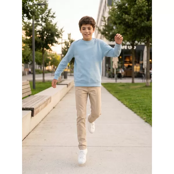  Kinder-Sweatshirt MALFINI CREW 427 HIMMELBLAU 