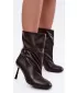 Damenstiefel BOTO LQ-169 SCHOKOLADE