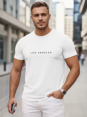 Herren-T-Shirt DSTREET NX5099R-WH WEIß