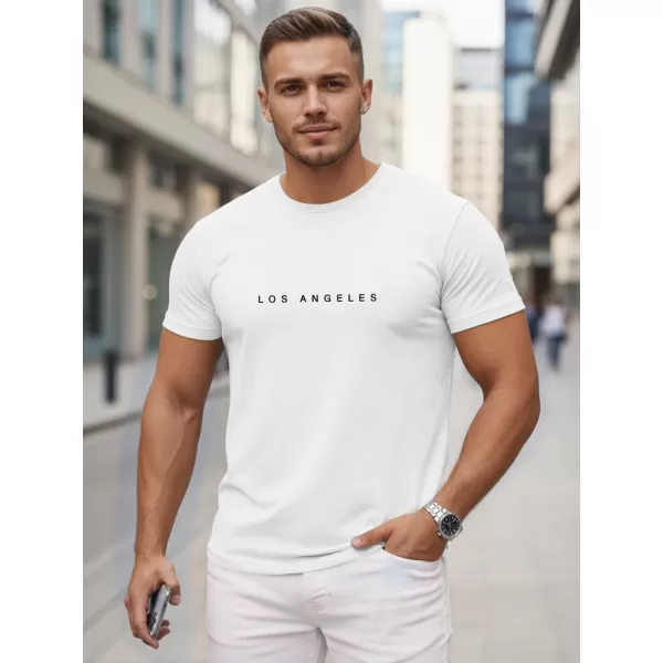  Herren-T-Shirt DSTREET NX5099R-WH WEIß 