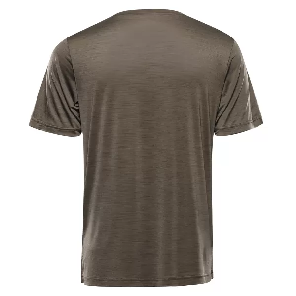  Herren-T-Shirt ALPINE PRO BASIK STEINGRAU 