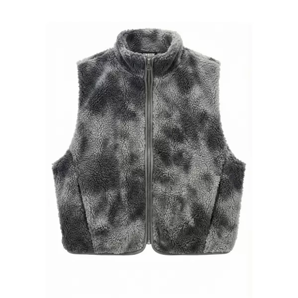  Damenweste URBAN CLASSICS TB8531-22940 GRAUER BATIKSTOFF 
