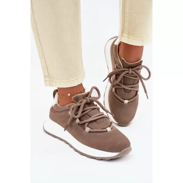  Damen-Sneaker EVENTO 26SP17-9777 BRAUN 