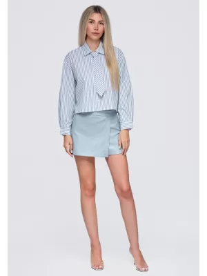 Damenhemd OMBRE OW-SH-E0069 GRAU