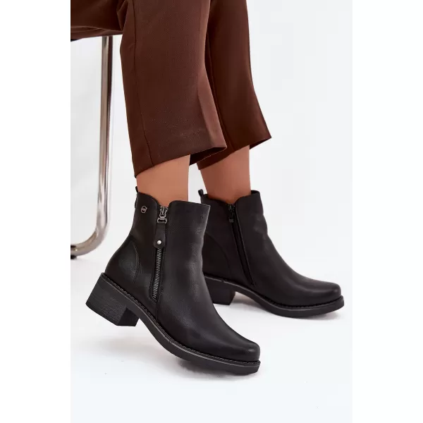  Damen-Stiefeletten EVENTO 24BT02-7992 SCHWARZ 
