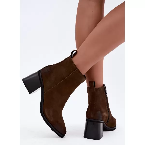  Damen-Stiefeletten VINCEZA 133100 BRAUN 