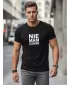 Herren-T-Shirt DSTREET NX0114R-BK SCHWARZ