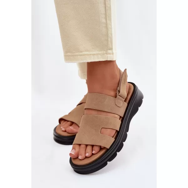  Damensandalen BIG STAR SHOES TT274482 BEIGE 
