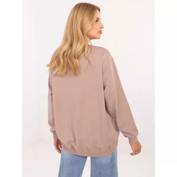  Damen-Sweatshirt BASIC FEEL GOOD RV-BL-5185.79P DUNKELBEIGE 