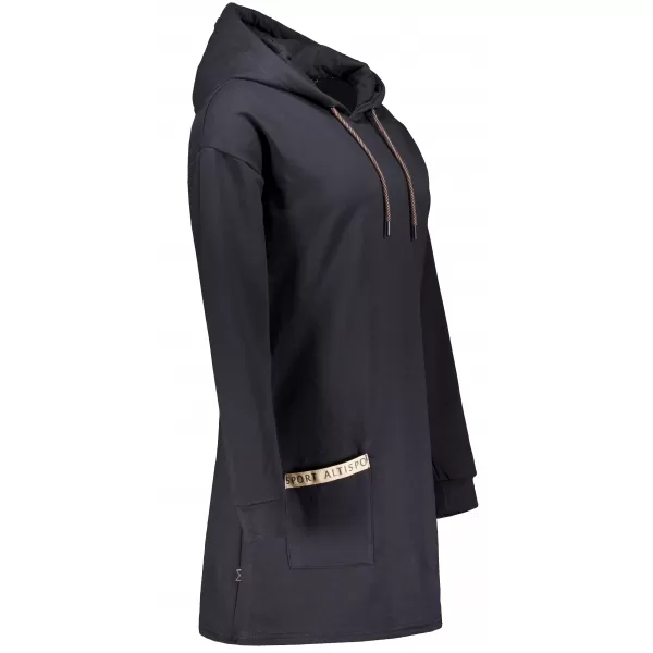  Damen-Sweatshirt ALTISPORT IVIE SCHWARZ 