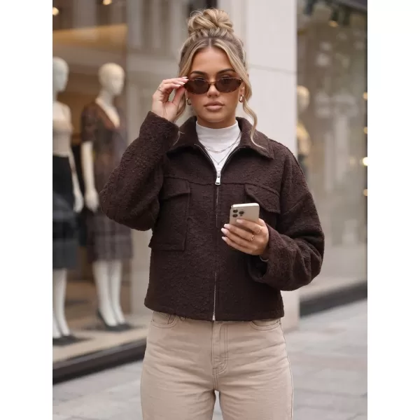  Damenjacke DSTREET TY6058 BRAUN 