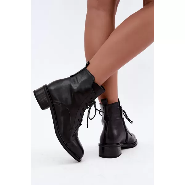  Damen-Stiefeletten BOTO 25BT24-9234 SCHWARZ 