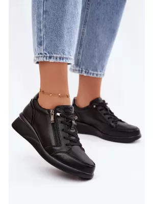 Damen-Stiefeletten VINCEZA 79644 SCHWARZ