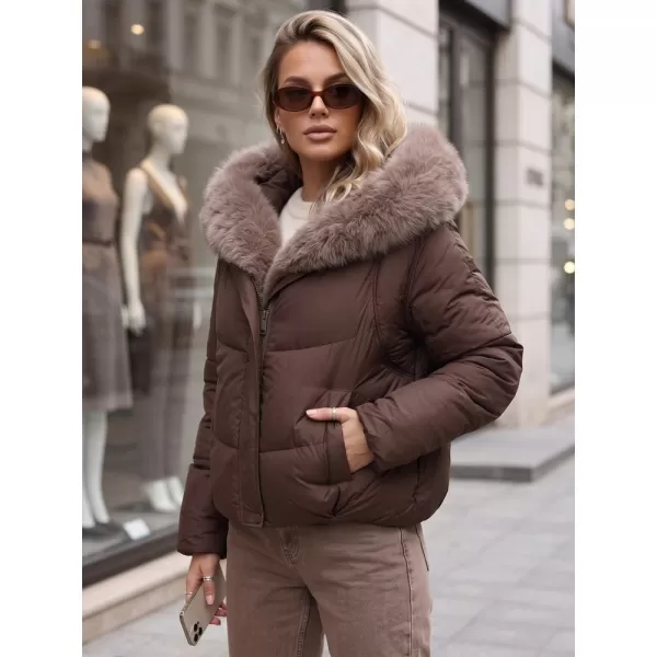 Damenjacke DSTREET TY6104 BRAUN 
