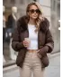 Damenjacke DSTREET TY5991 BRAUN