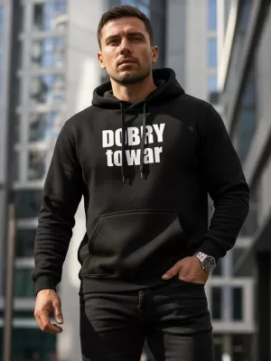 Herren-Sweatshirt DSTREET NX0018B-BK SCHWARZ