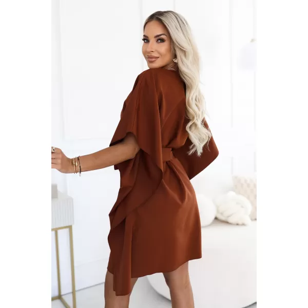  Kleid NUMOCO SOFIA 287-45 ZIMTBRAUN 