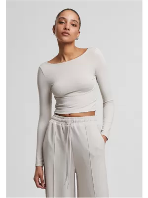 Damen-T-Shirt URBAN CLASSICS TB7721 WOLKE