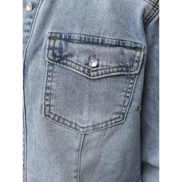  Damenhemd DSTREET DY0489 BLAU 