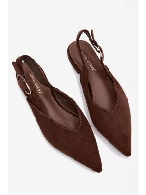 Ballerinas für Damen BOTO 9755 KAFFEE