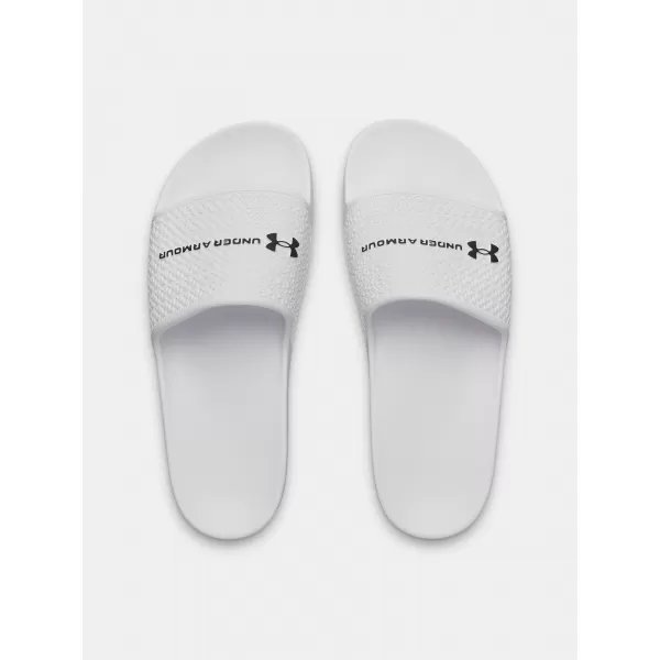  Herrenhausschuhe UNDER ARMOUR ARMR SLIDE LITE 6007528-100 WEIß 