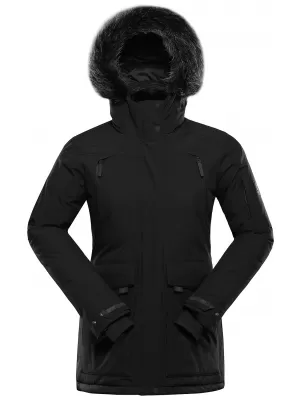 Winterjacke für Damen ALPINE PRO WERDA 3 SCHWARZ